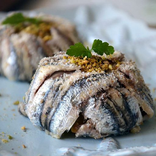 Alici farcite con ricotta