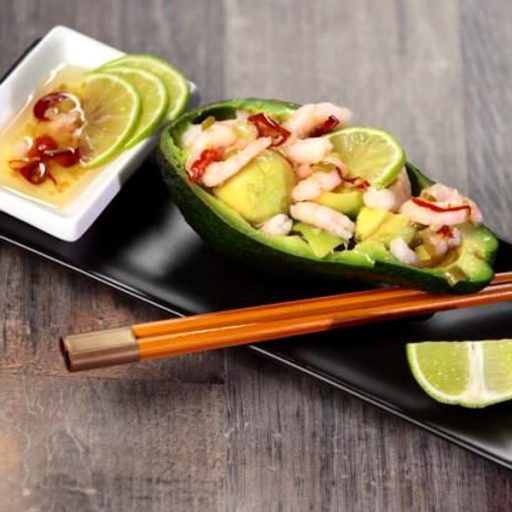 Avocado ripieno di mare