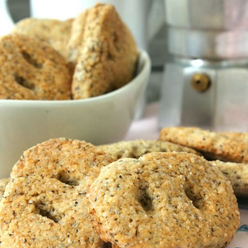 Fior di biscotti al miele senza glutine, latte e lievito