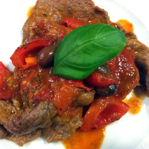 Carne alla pizzaiola