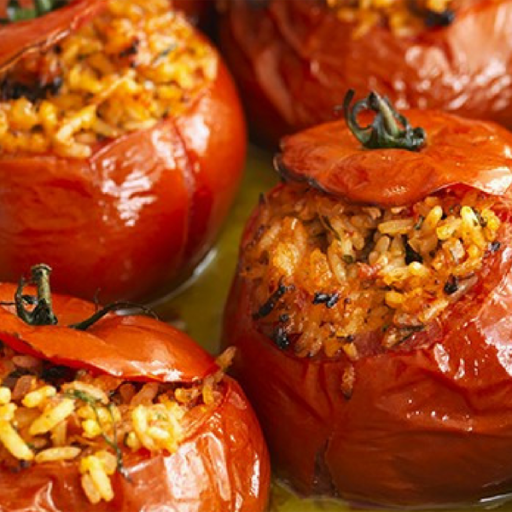 Pomodori ripieni di riso (senza glutine e lattosio)